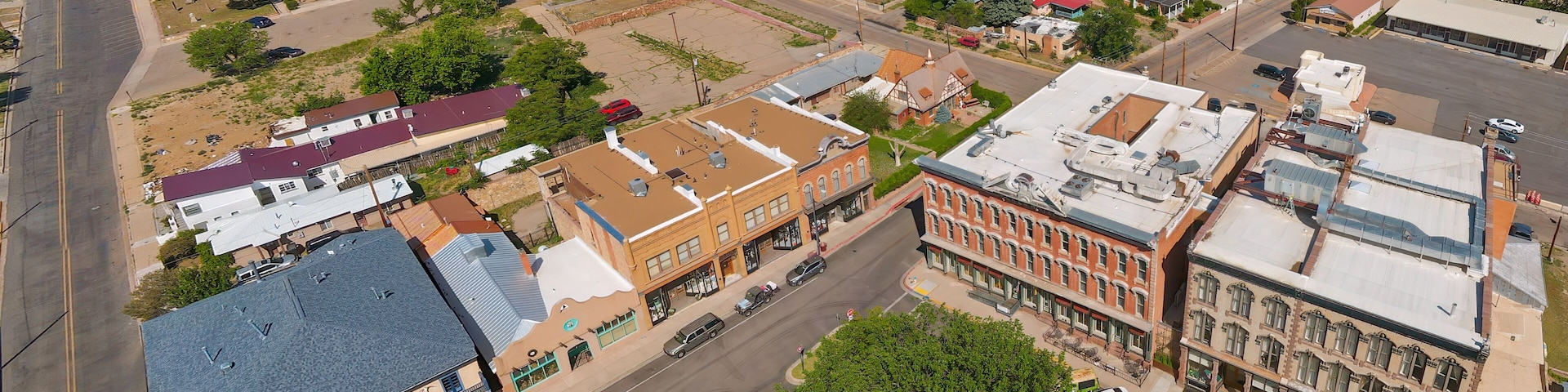 Historic Plaza in Las Vegas New Mexico