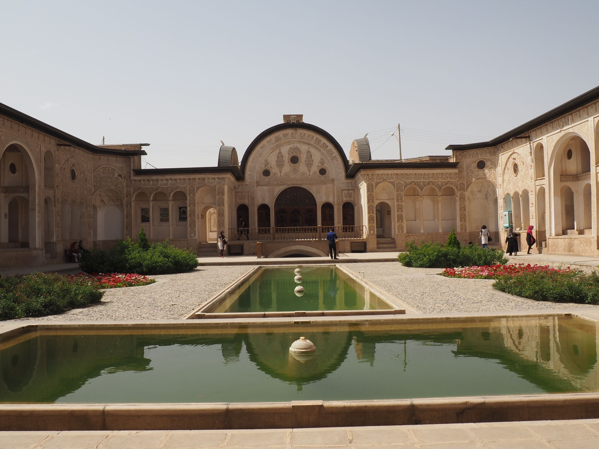 Tabatabei Traditional House is an amazing old and obviously very wealthy merchant's house with intriguing architecture, countless rooms and several courtyards. Be prepared to spend a minimum of one hour at this mind-boggling place.
