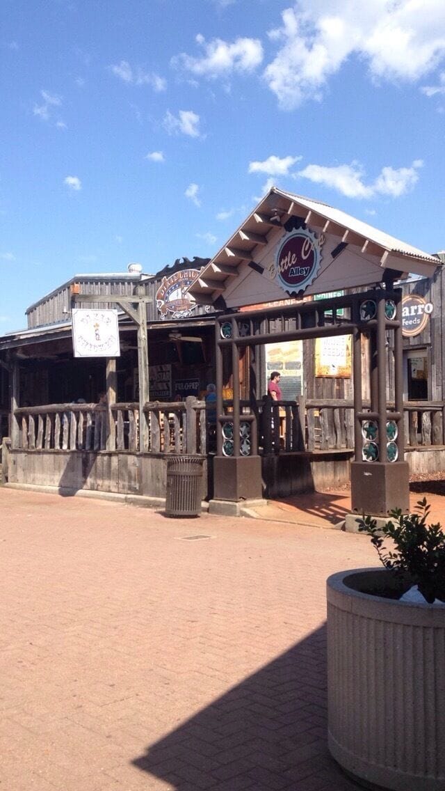 The Dixie Chicken - the best place for a burger and drink in College Station at Texas A&M!