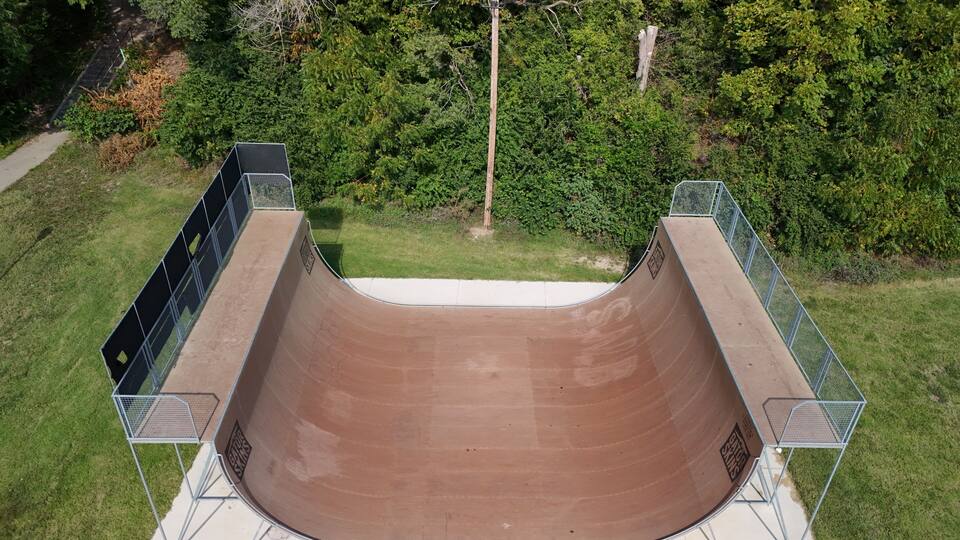 Centennial Park Skatepark in Lawrence, KS