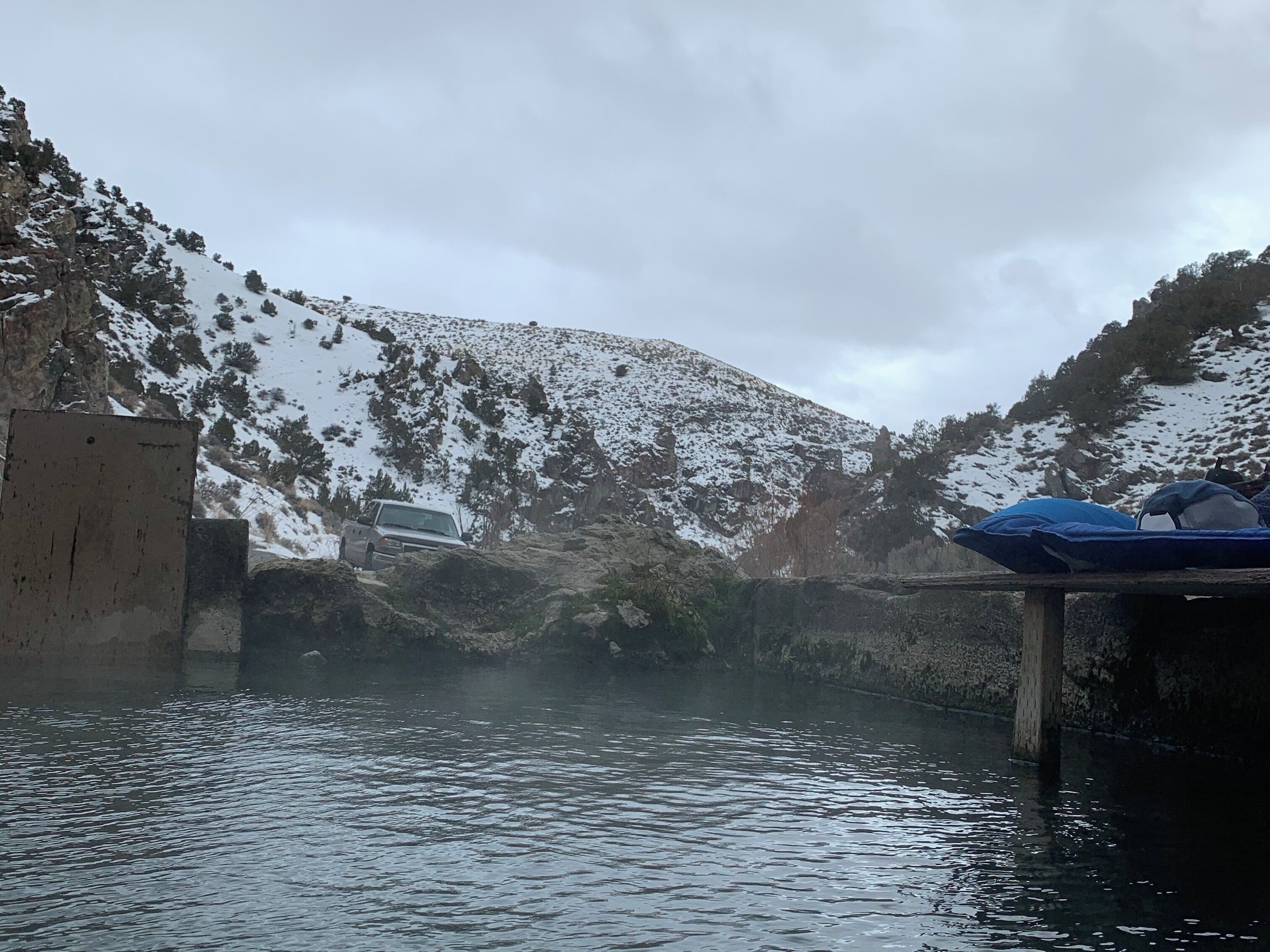 Amazing place! Hot water but very crazy drive!