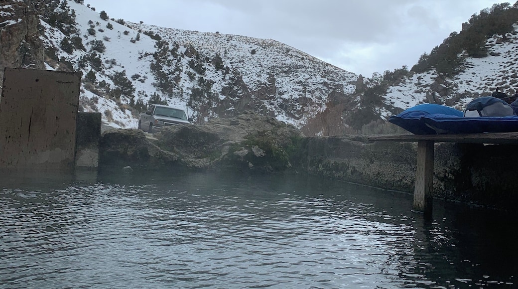 Amazing place! Hot water but very crazy drive!