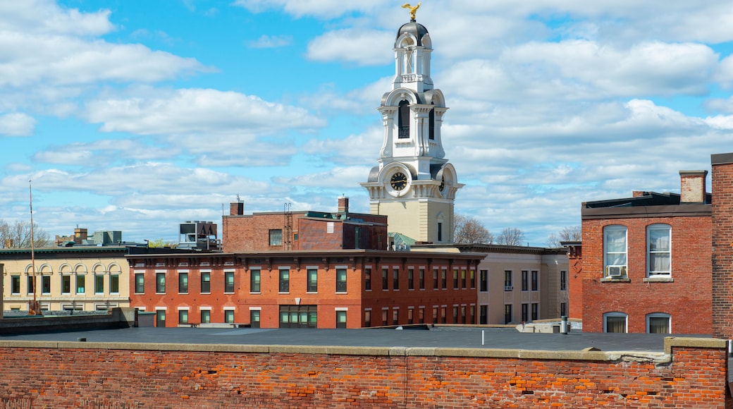 Lawrence City Hall at 200 Common Street in downtown Lawrence, Massachusetts MA, USA.
