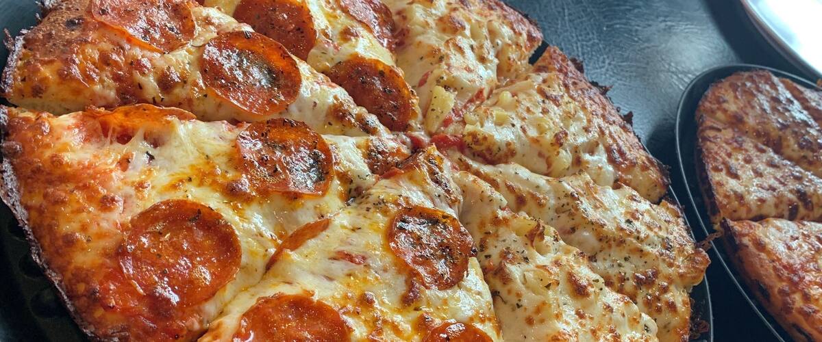 Delicious pizza in Port Angeles. Always a family favorite! #food #pizza #portangeles #washingtonstate #
