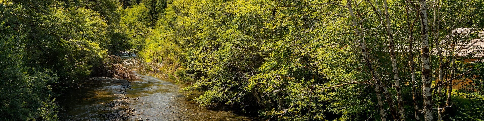 Port Angeles which includes a river or creek