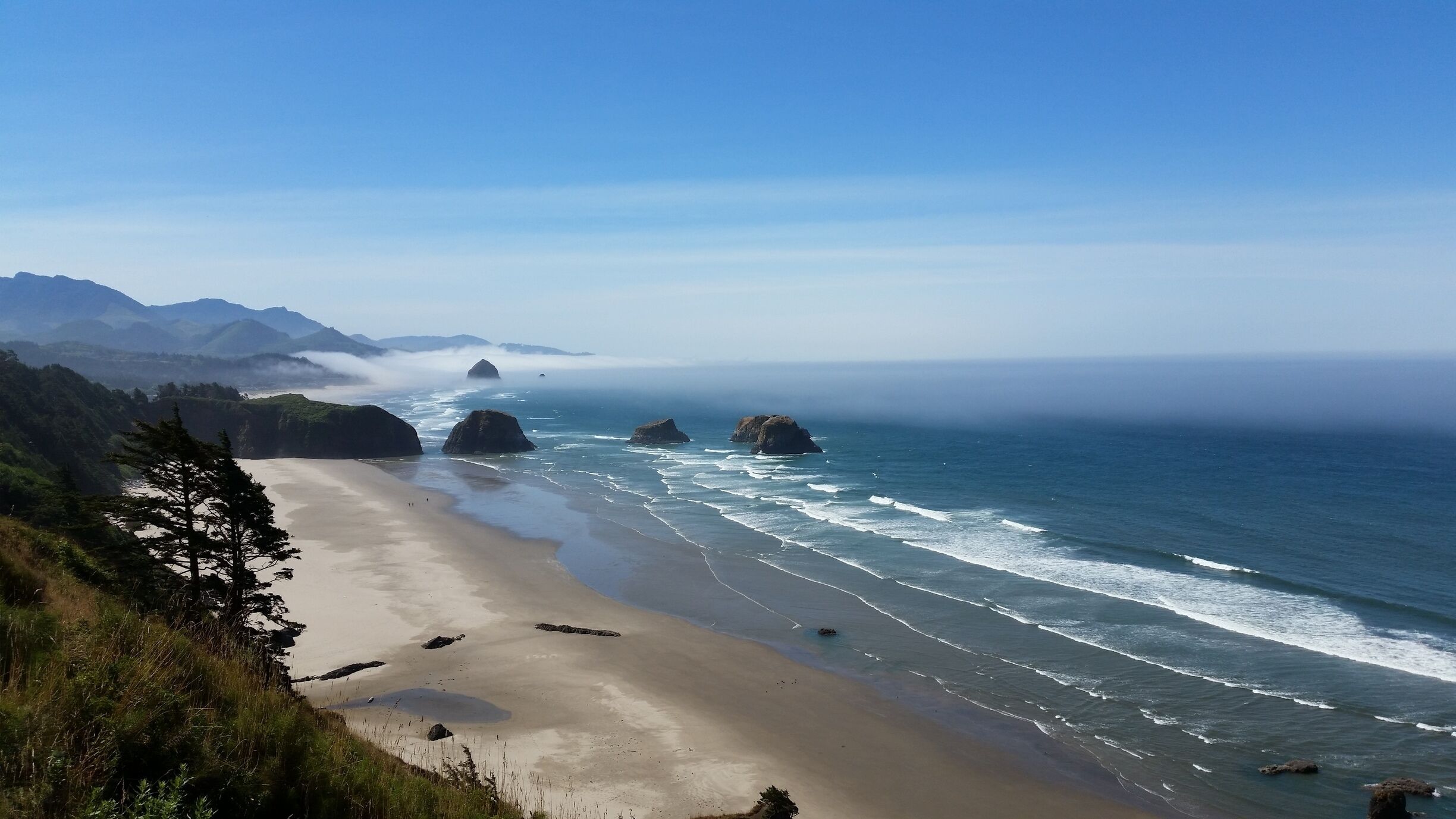 Lucked out with the weather on the Oregon coast.