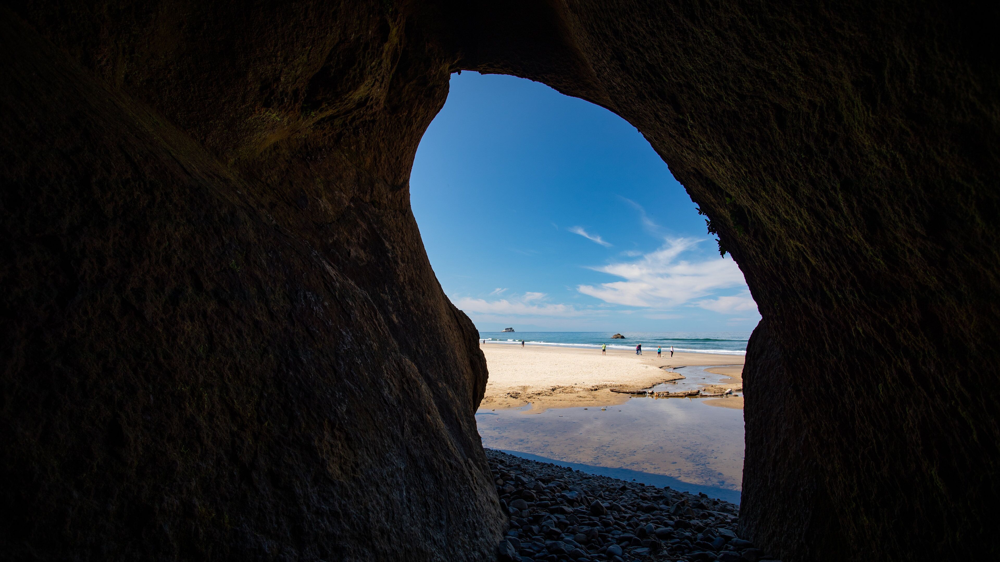 Cannon Beach featuring a beach and general coastal views