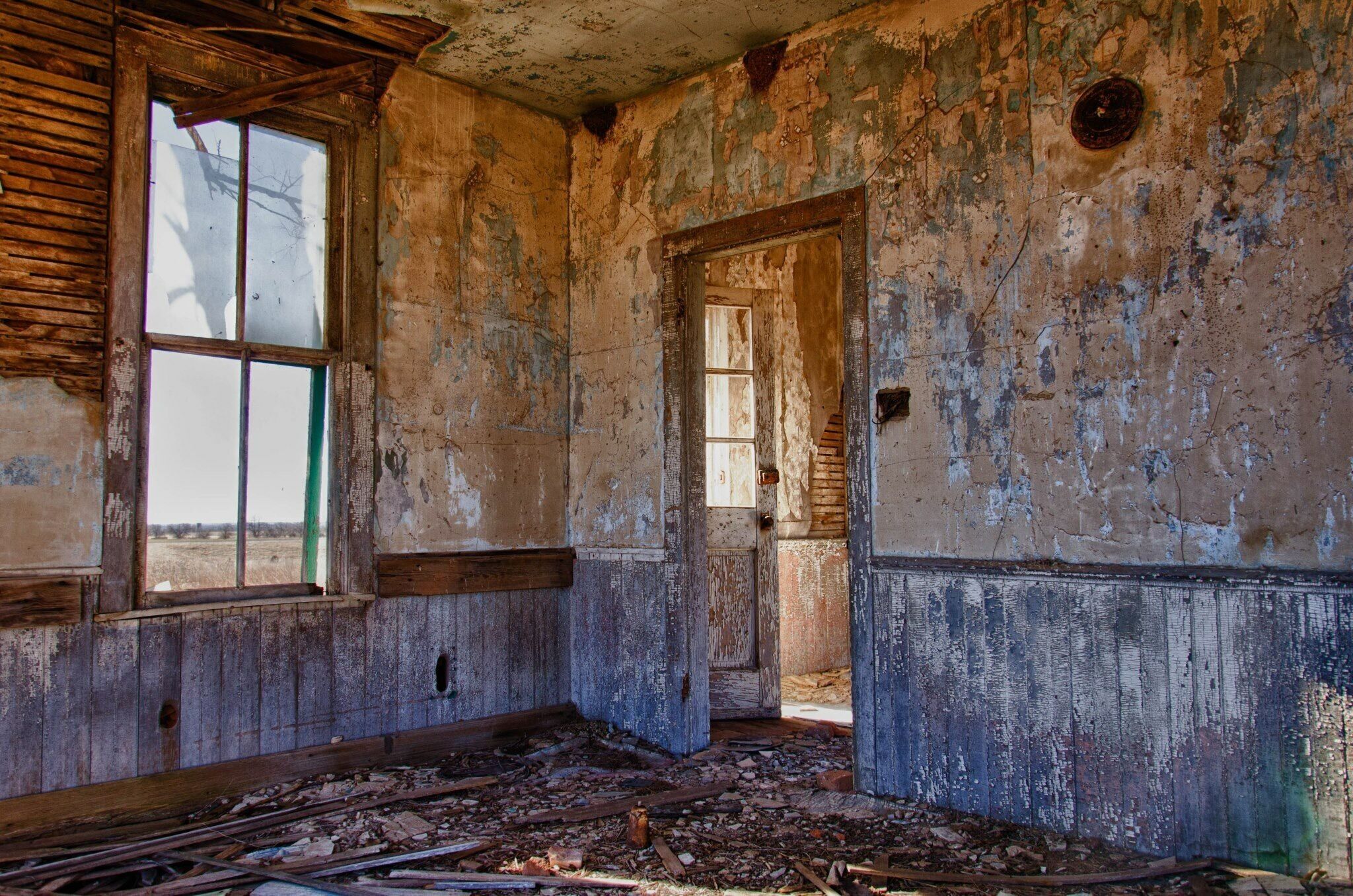 Abandoned dreams of a farmer. 