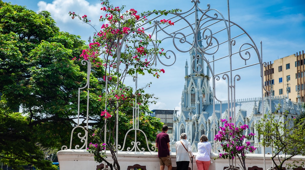 Senior adults travelling togeher having fun. Senior adults in Cali Colombia. Senior lifestyle. Senior travel.
