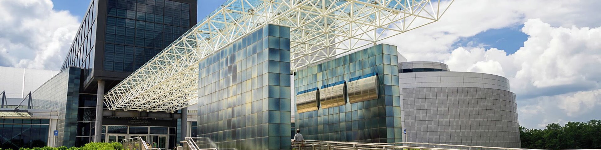 The Smithsonian National Air and Space Museum Annex (aka Steven F. Udvar-Hazy Center) showcases over 200 aircraft and 152 large space artifacts. Some of its famous exhibits include the Space Shuttle Discovery, a Lockheed SR-71 Blackbird reconnaissance aircraft, a Air France Concorde supersonic airliner, and the Enola Gay, the Boeing B-29 Superfortress which dropped the first atomic bomb on Hiroshima, Japan.