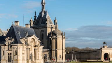 Chantilly, France - December 2013: The chateau at Chantilly