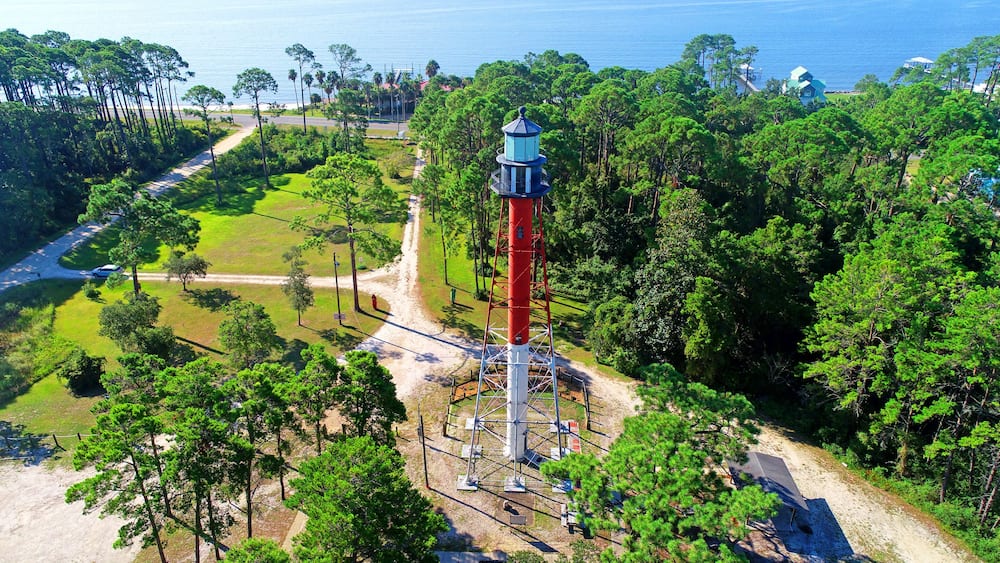 Crooked River Lighthouse Carrabelle Florida on the Forgotten Gulf Coast Panhandle 09.15.2025
