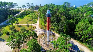 Crooked River Lighthouse Carrabelle Florida on the Forgotten Gulf Coast Panhandle 09.15.2025