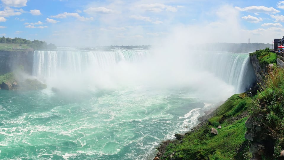 Niagara Falls aerial view