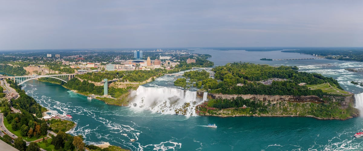 Amazing view of Niagara Falls