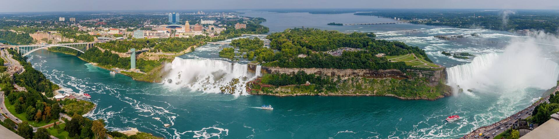 Amazing view of Niagara Falls
