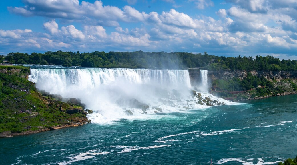 Niagara Falls Near Buffalo New York, America, USA.