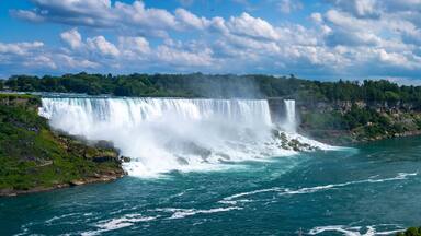 Niagara Falls Near Buffalo New York, America, USA.