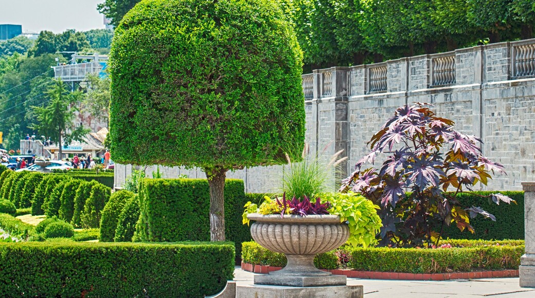 ONTARIO - CANADA, JULAY 25, 2019: Oakes Garden Theatre in Niagara Falls, Ontario, Canada