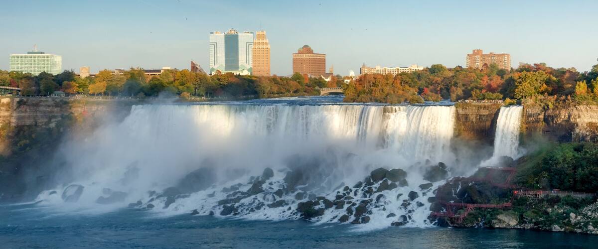 Waterfall, Horseshoe Falls, Niagara River, Niagara Falls, Ontari