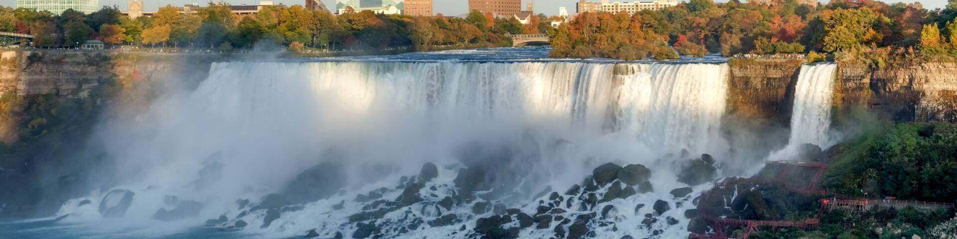 Waterfall, Horseshoe Falls, Niagara River, Niagara Falls, Ontari