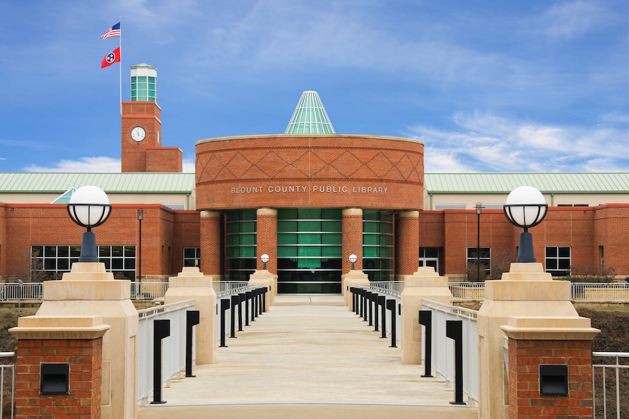 Blount County Public Library in Maryville, Tennessee.