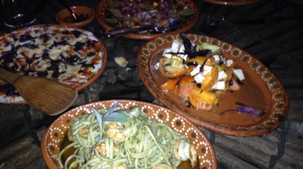 Yet another fabulous meal, off the beaten path at El Tamarindo; love this spot. Wonderful, farm fresh (Mexican/Italian fusion) food, great service in an enchanting and romantic al fresco setting. There were a few more people here this time around, so the secret may be getting out. Easily among my top eats in San Jose del Cabo, if not all of Baja.