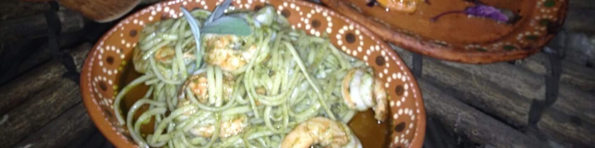 Yet another fabulous meal, off the beaten path at El Tamarindo; love this spot. Wonderful, farm fresh (Mexican/Italian fusion) food, great service in an enchanting and romantic al fresco setting. There were a few more people here this time around, so the secret may be getting out. Easily among my top eats in San Jose del Cabo, if not all of Baja.