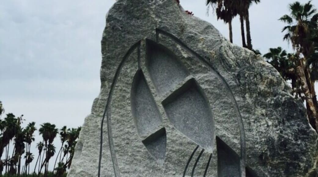 Hidden gem alert! This huge sculpture park is hidden behind the cactus garden. A little windy dirt road opens to an immense field with a big collection of stone, bronze and steel sculptures. Bring a frisbee or soccer ball for the field.