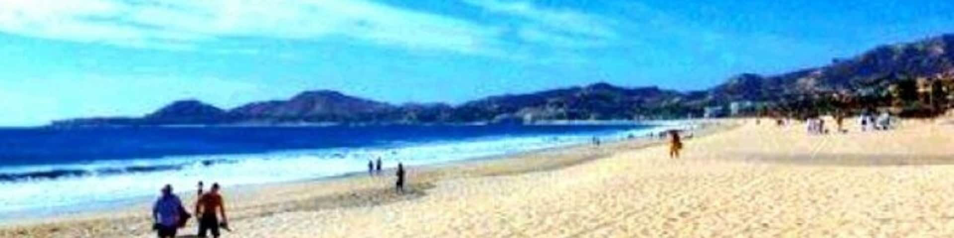 The never ending beach and waves that seemed to be miles long and crashing endlessly. This place is magical.