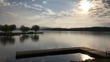 This is a beautiful campsite! Take a quick walk or drive to the lake and check out the breathtaking view! ❤