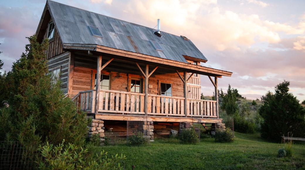 Western Cabin Sunset