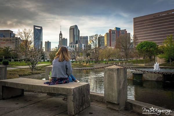 Beautiful and Quiet downtown park