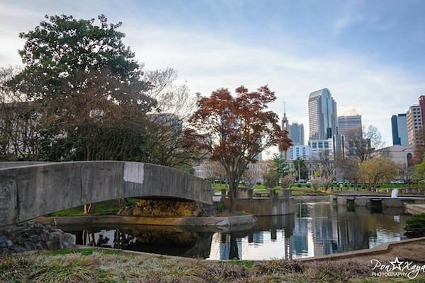 Beautiful and Quiet downtown park