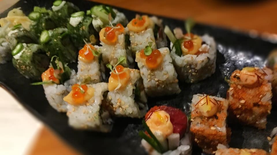 On a recent trip to Charlotte, we were turned on to this delicious spot by a member of our film crew.
Though almost every upscale sushi restaurant strives to be innovative, Baku really pulls it off. Unusual and exciting favors can be discovered in their unique signature rolls. The tuna tartare was a tasty surprise.
Great selection of cocktails and sakes. Very professional, upscale service, cozy modern atmosphere. Highly recommended.
#Food #Delicious