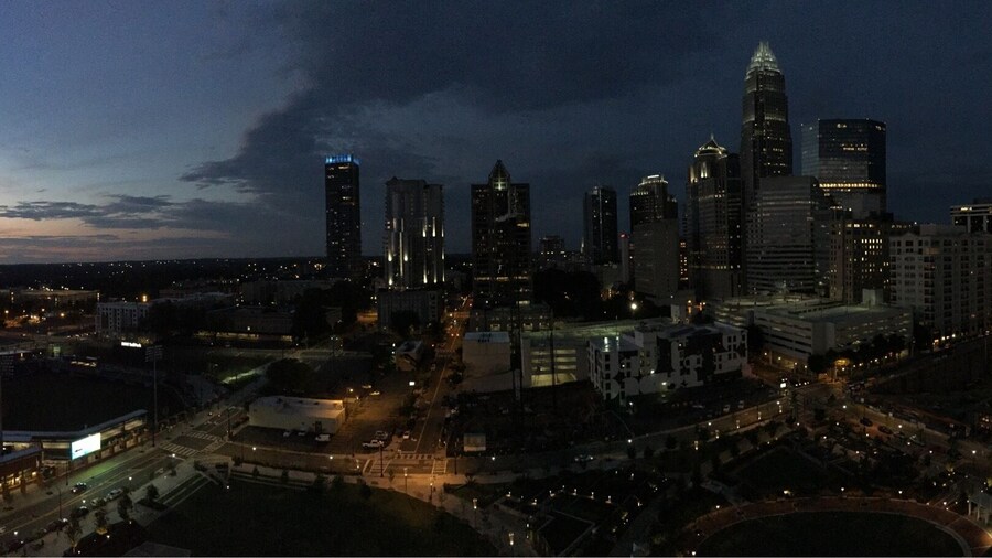 Uptown Charlotte. June 27, 2015.