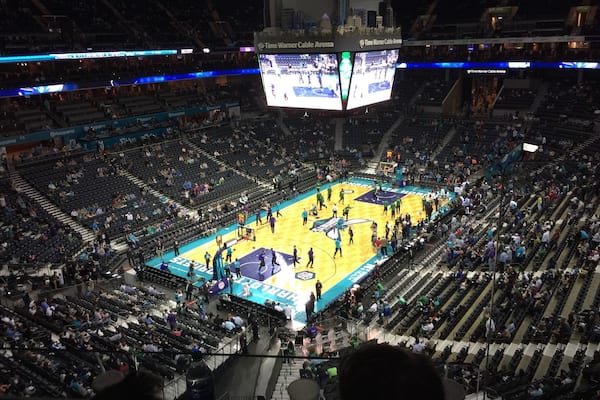 Home of the Charlotte Hornets.