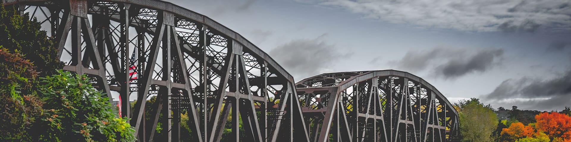 Industrial Strength Amidst Autumn Colors