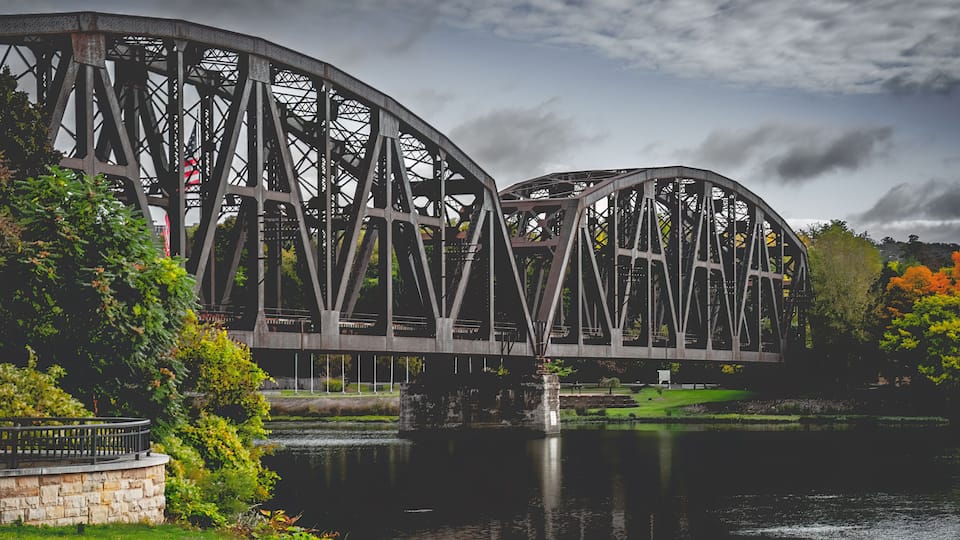 Industrial Strength Amidst Autumn Colors
