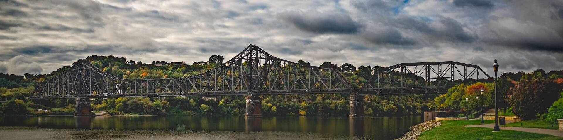 Steel Majesty Over the Ohio River