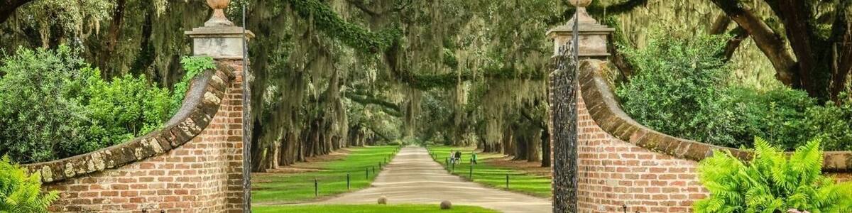 When I visited the Boone Hall plantation and photograph the area this was probably my favorite photo from the group, it is the view if you were leaving the main house and leaving the property you would drive or ride your horse of course under the mile long drive of old Live Oak trees that are over 300 years old.