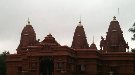 One of a couple of beautiful Hindu temples near Monroeville, PA
