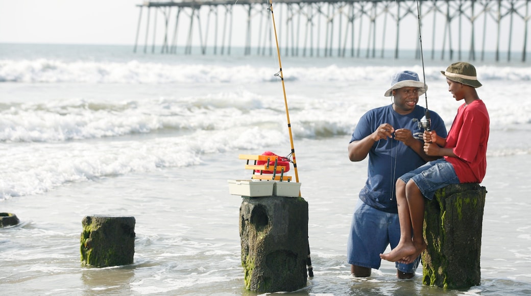 卡羅萊納灘 其中包括 釣魚 以及 家庭
