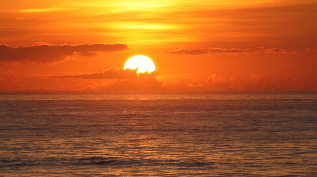 Sunrise on the beach