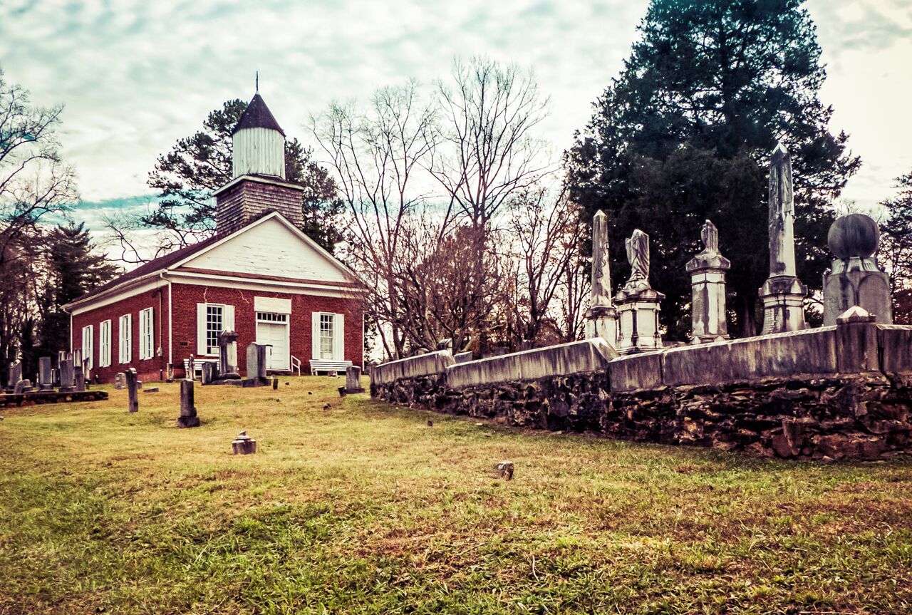Harshaw Chapel and Cemetery is a historic Methodist chapel and cemetery at Church and Central Streets in Murphy, Cherokee County, North Carolina. The chapel was built about 1869, and is a vernacular Greek Revival style brick church. The surrounding Murphy Methodist Cemetery contains graves dated as early as about 1840.