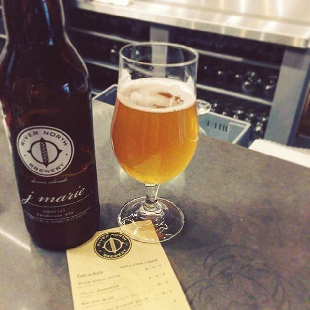 Enjoying one of my favorite #breweries @rivernorthbrew ... So happy to have them back #🍺 #craftbeer #denver #colorado
