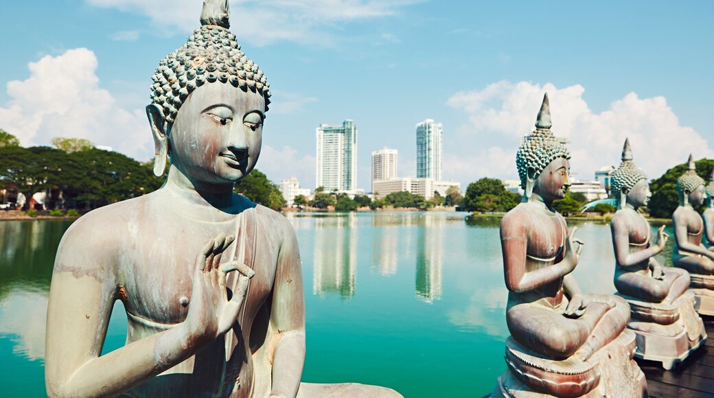 Budhist temple in Colombo