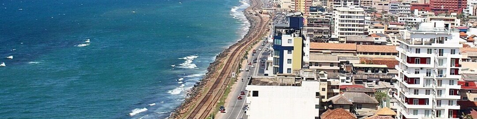 A beautiful stretch of beach along the coast in Colombo, Sri Lanka 💕 #BeachBound