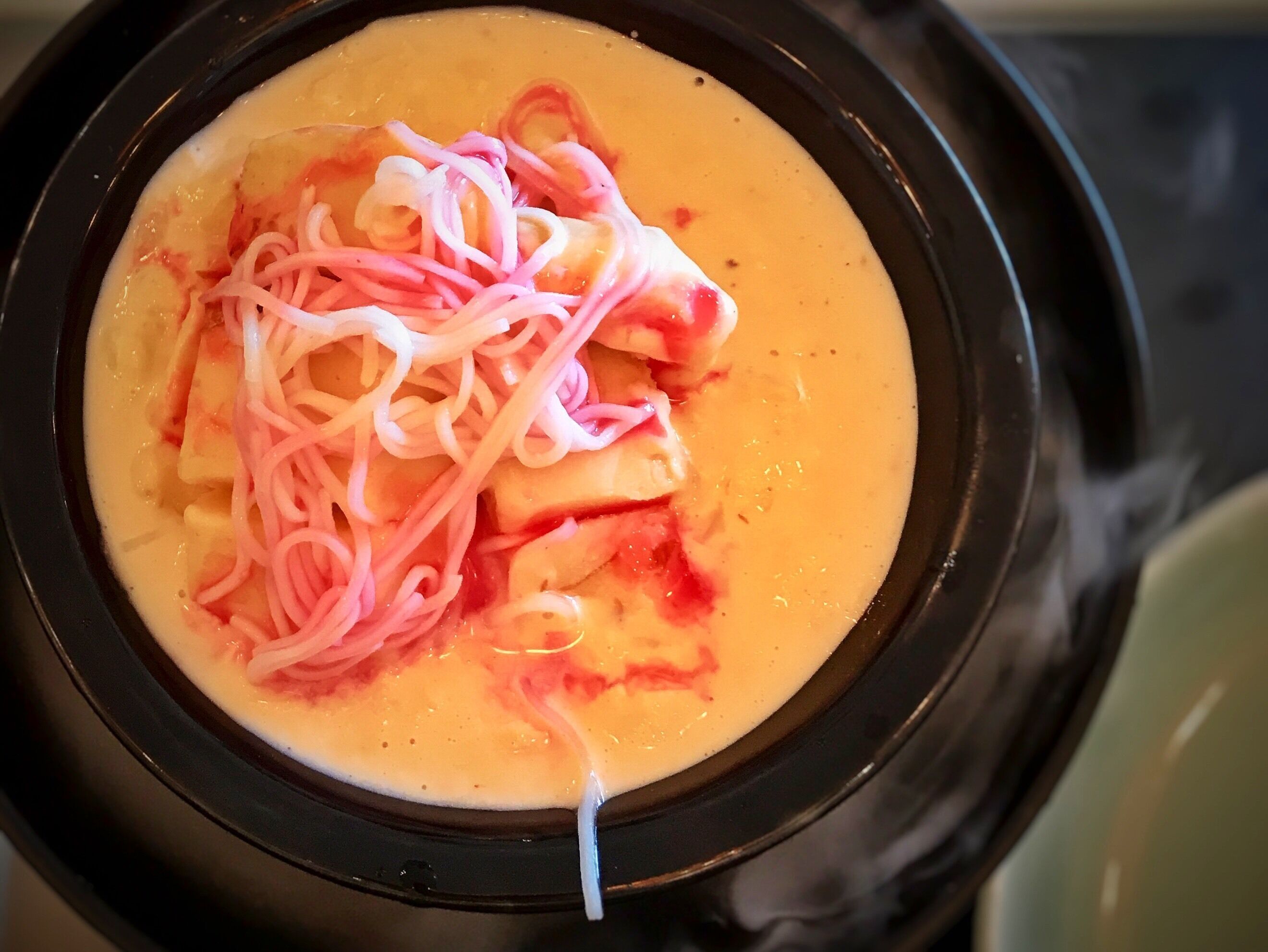 Amritsari Kulfa - Kulfi and Creamy Rabdi on a bed of ‘badam’ almond phirni, finished with falooda and a dash of rose syrup served amritsari style. #TroverFoodies