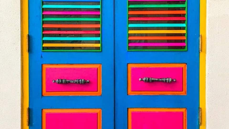 Vibrant.
#Trover #Door #Colours #travel